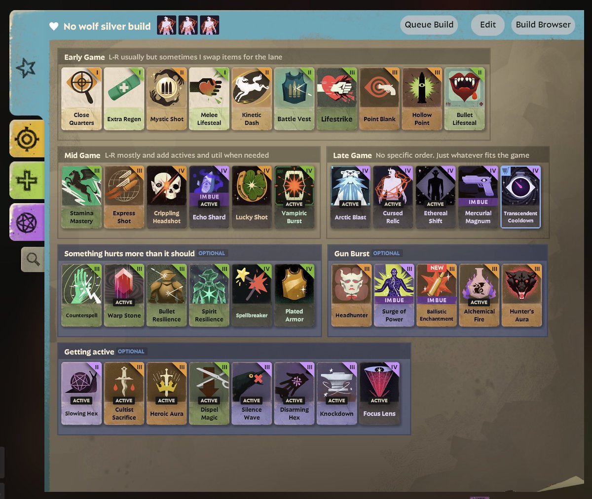 For anyone wondering what my build is… I am very much still in the testing stage but this is what we got. 453275