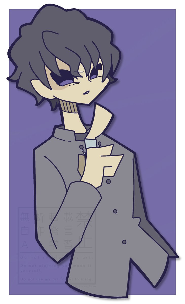 🏍リク絵スト】 コードナンバースリーを描かせていただきましたぁ