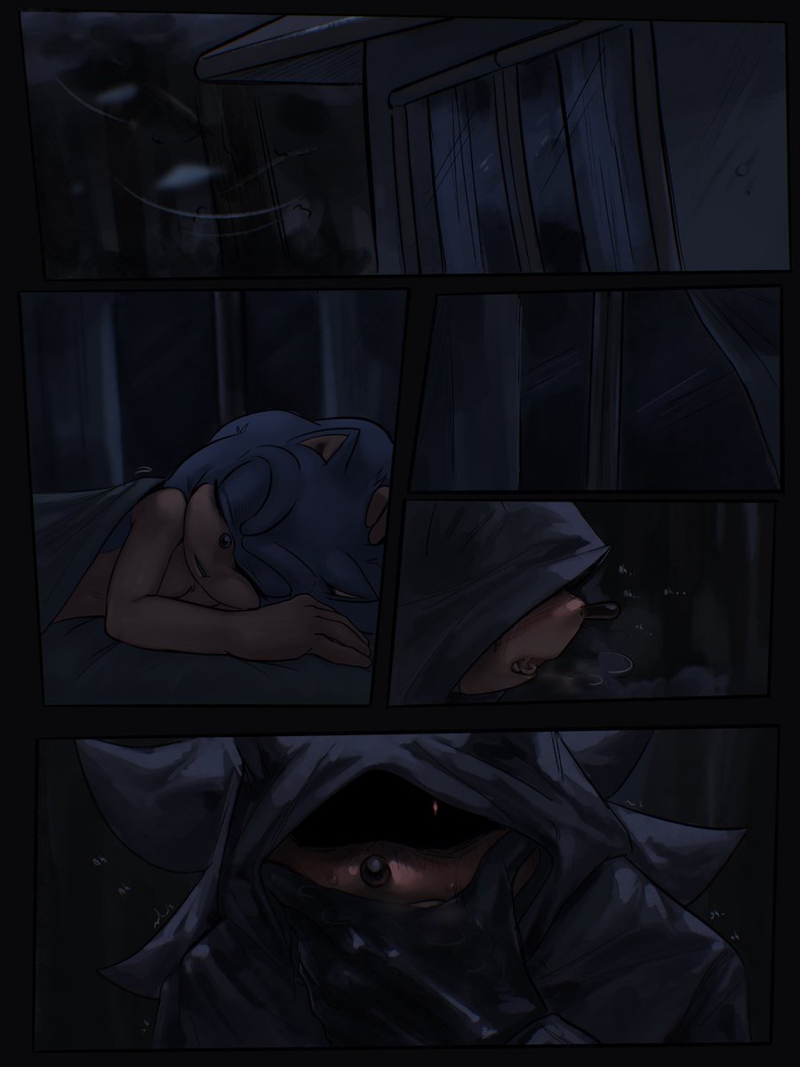 Mr_orange000's tweet photo. I'll upload this garbage in parts. NSFW comic "Shadow Stalker". #sonadow https://t.co/A96VirG3Uc