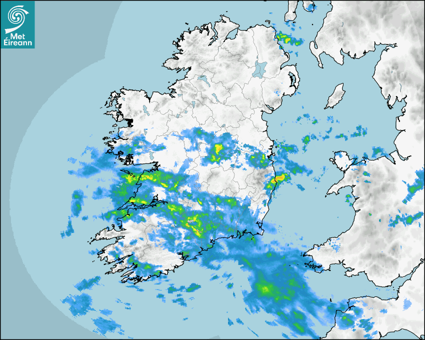 Morning
A cloudy start with outbreaks of rain &amp; drizzle moving across the country. There's a chance of some sunny spells in places. Temps of 6-10°C today with an easterly wind