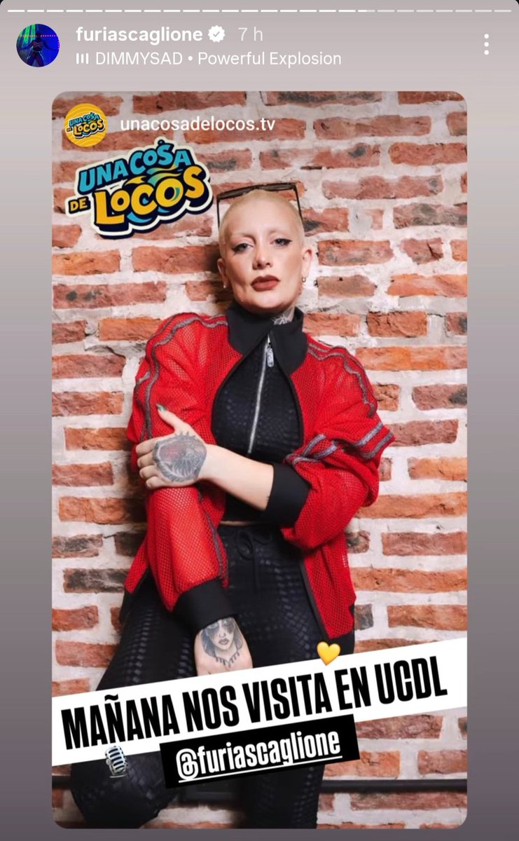 🚨 ¡AVISO! 🚨

🔥 Furia va a estar en el stream 
"Una cosa de locos"
Hoy lunes a las 16hs.
No se lo pueden perder! 🔥

📎 Link del stream: 
youtube.com/@canallooptv?s…
