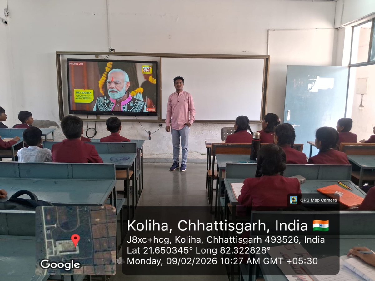 JBalodabazar's tweet photo. PPC 2026 episode 2 live streaming - PMSS JNV BALODA BAZAR https://t.co/8fB9pPGPl3