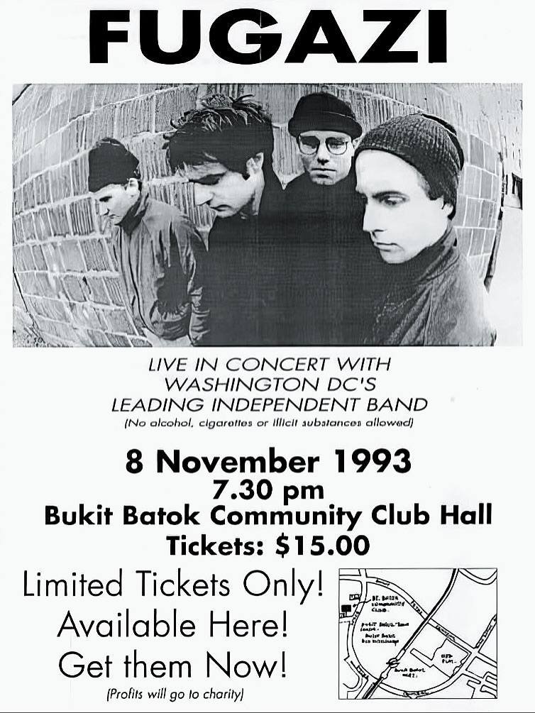 gw baru tau fugazi pernah main di singapore