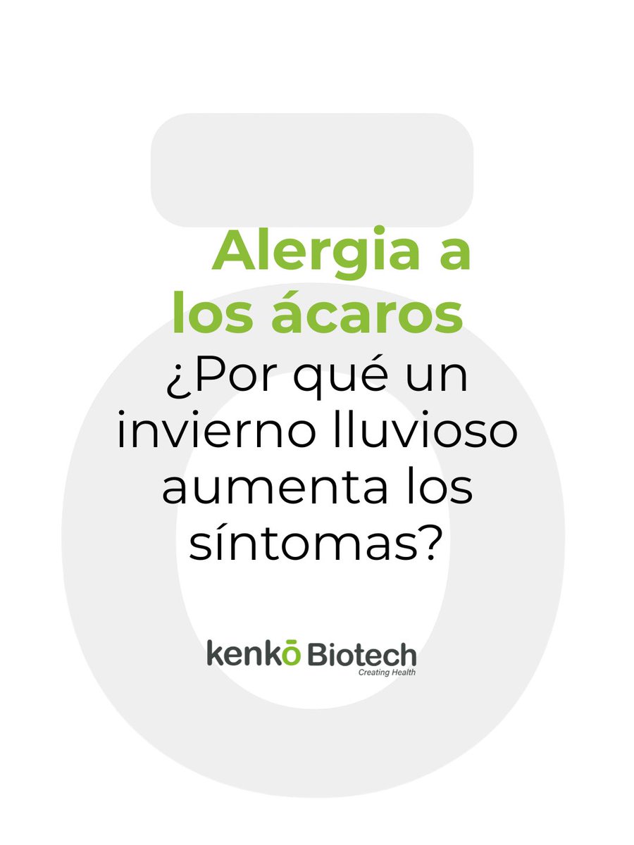 👨‍⚕️ La alergia a ácaros no es sólo estacional.
Un invierno húmedo puede ser peor que un otoño seco si hay mala ventilación y humedad en casa. El clima y el ambiente interior son clave.
#alergia #vacunas #inmunoterapia