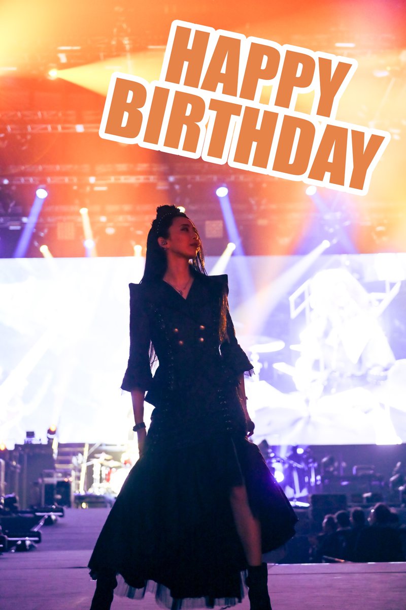 Happy birthday to you, SAIKI, the voice of BAND-MAID 🎤
<a href="/saiki_bandmaid/">BAND-MAID SAIKI</a> #bandmaid #HappyBirthday