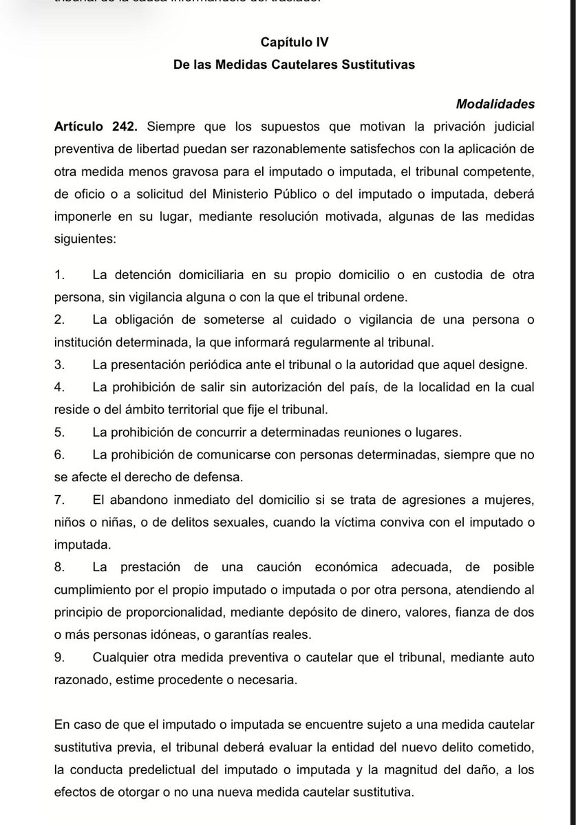 #URGENTE | Esta es la boleta de excarcelación de Juan Pablo Guanipa en la que se establece dos medidas cautelares:

1. Presentación periódica ante el Tribunal.

2. Prohibición de salida del país.

Ninguna otra.

Juan Pablo Guanipa NO INCUMPLIÓ las medidas cautelares.