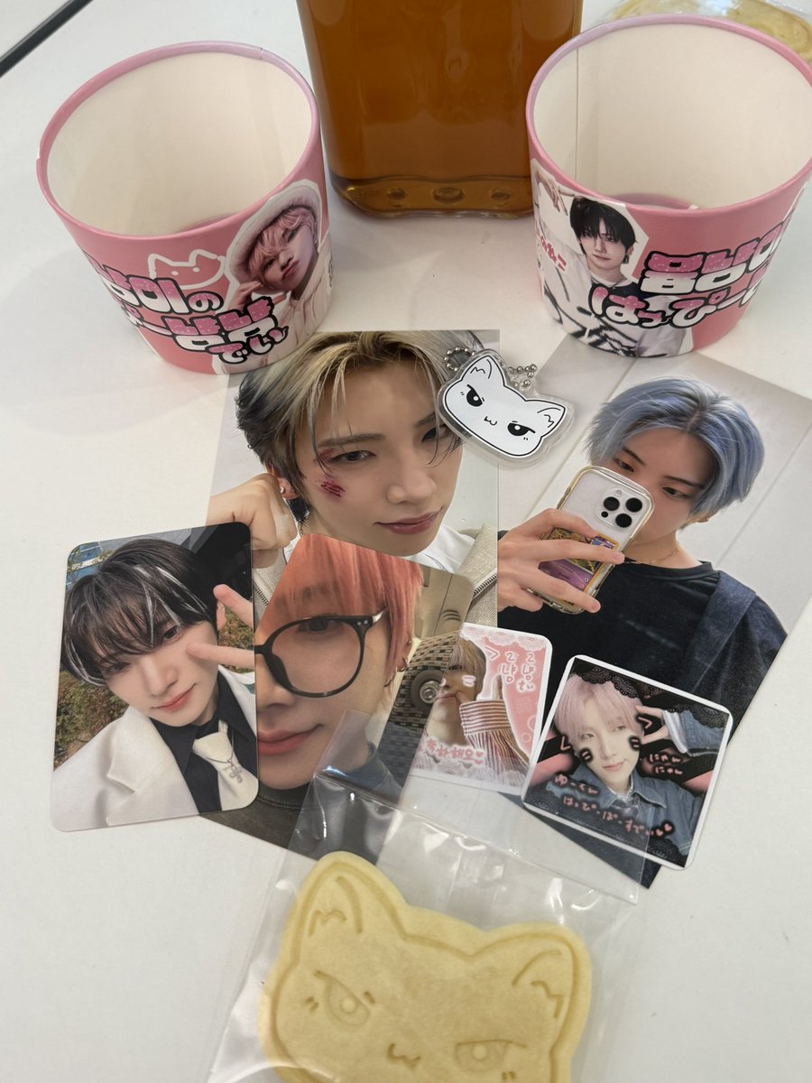 yumapics's tweet photo. yuma’s birthday cafè are always so cute 💕 https://t.co/5RyJC4ph30