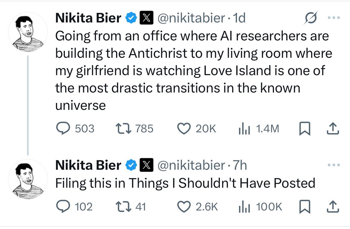 NickHintonn's tweet image. Y’all remember when the Head of Product at X said this