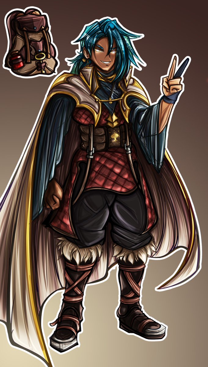 Full body for  Cdino112  Thank you for commissioning me!🎨💖

#art / #VGenComm / #vgen