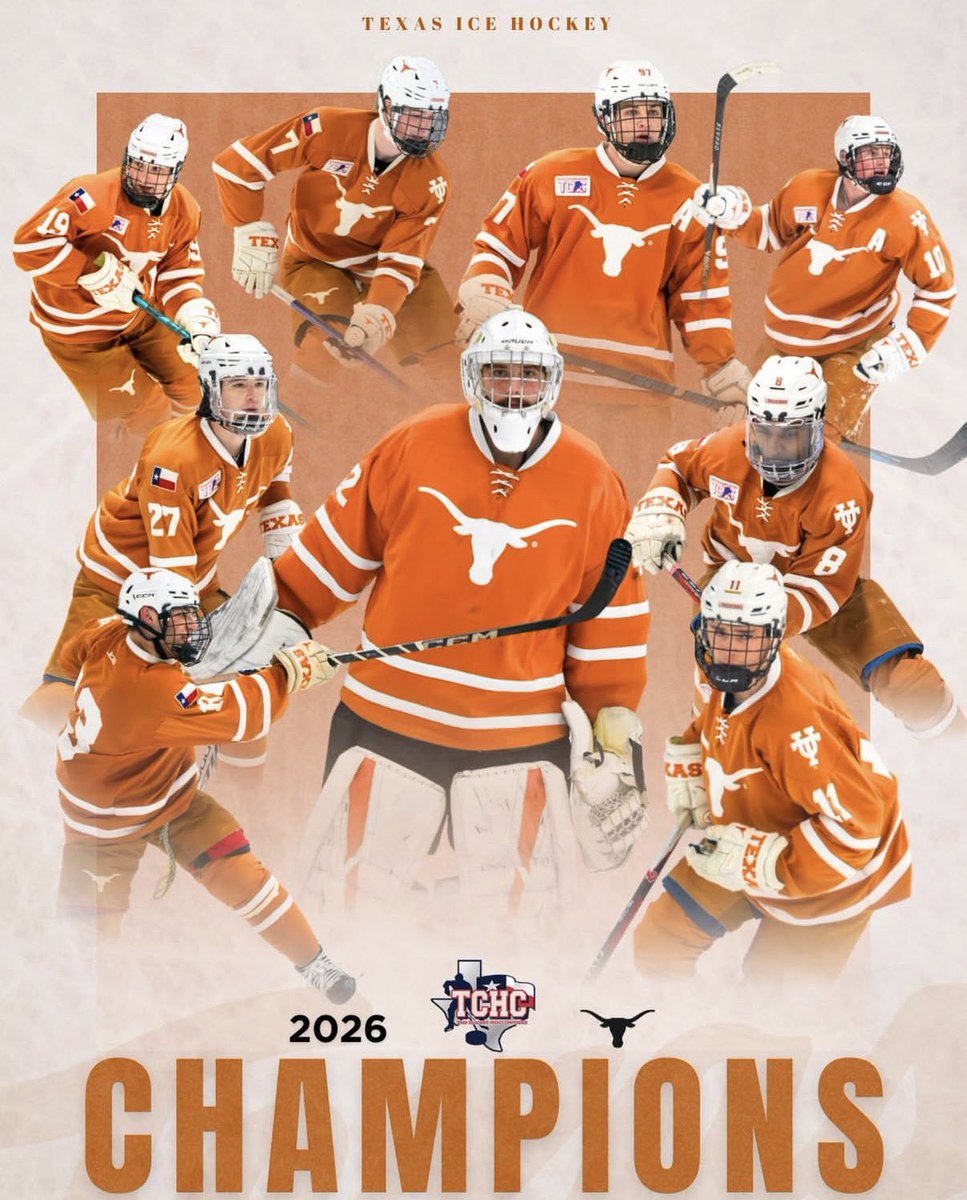 NashTalksTexas's tweet photo. Texas Hockey won their first TCHC championship! https://t.co/YeguMQ6L6s