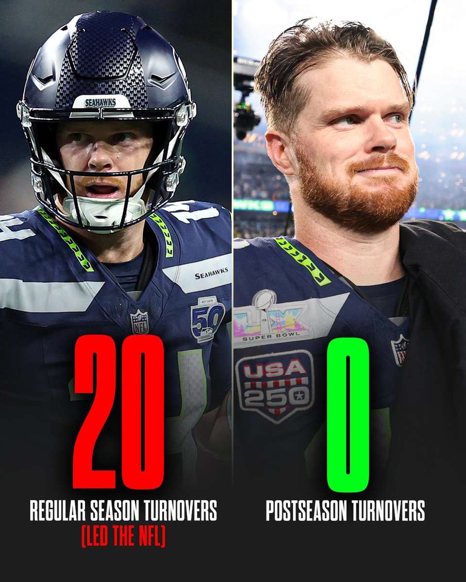 YahooSports's tweet photo. Sam Darnold came through when it mattered most in Seattle’s playoff run 🔥 https://t.co/nx0ydewlj7