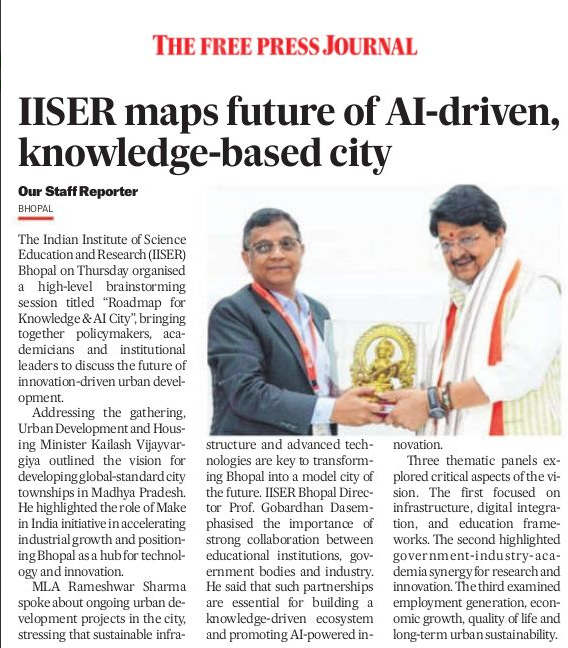 IISER Bhopal tweet media