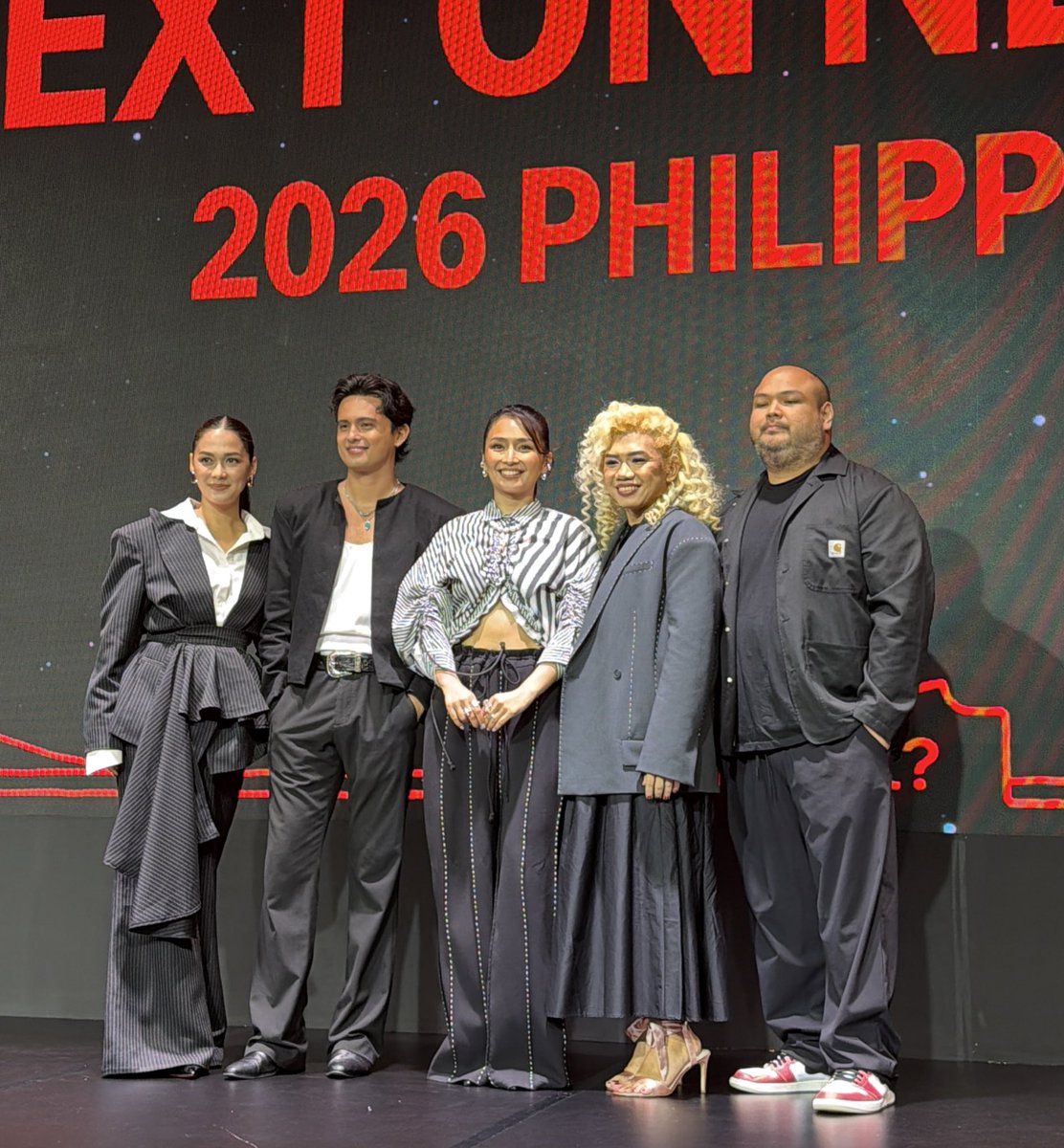 Kathryn Bernardo. James Reid. Maja Salvador. Directors Dolly Dulu and Chad Vidanes here at #NextOnNetflix event for an upcoming series, #SomeoneSomeday.