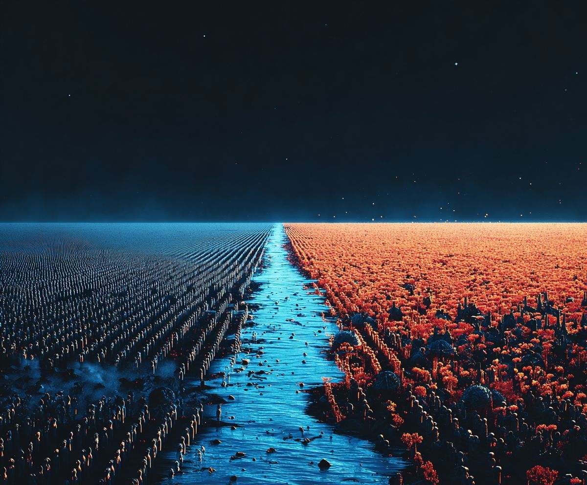 themeekshall's tweet image. Two fields. Same soil. Same rain. Same sun.
One was told what to grow. The other was left to decide for itself.
Look which one is alive.
$MEEK chose the wild side.