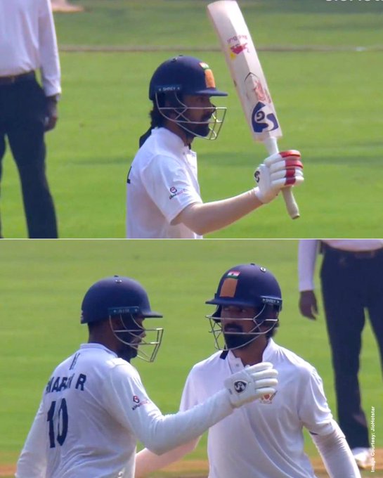 Century in Ranji Quarter Final vs Mumbai for KL Rahul 👏
