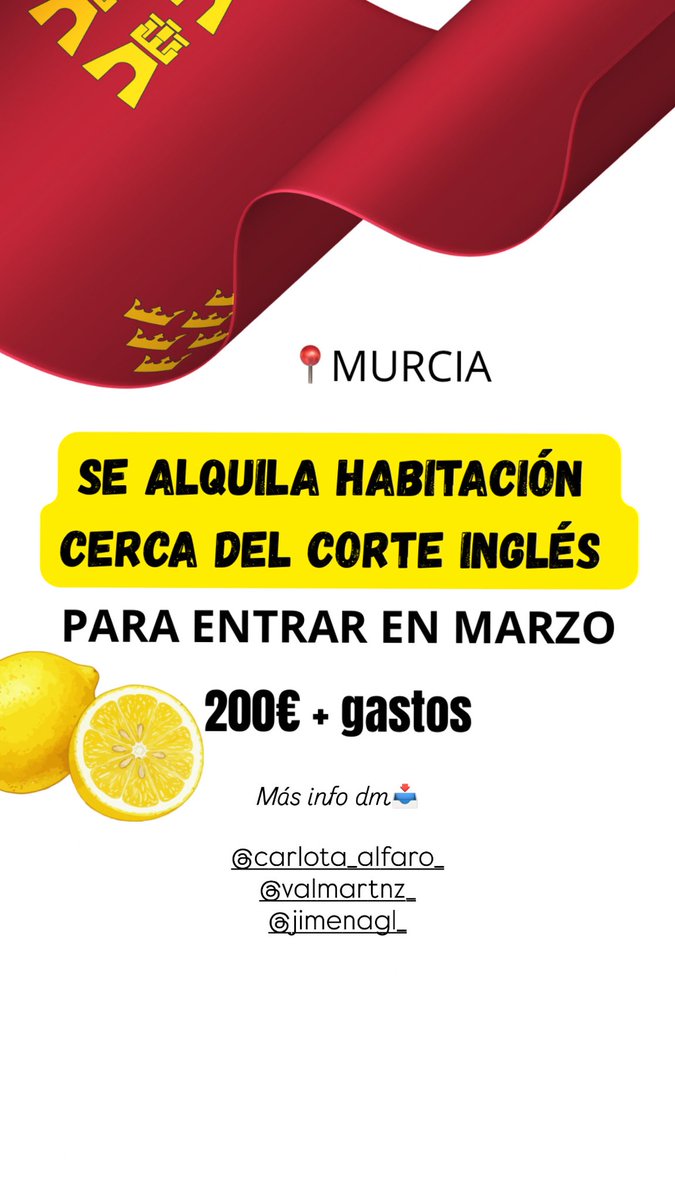 #murcia #pisodeestudiantes