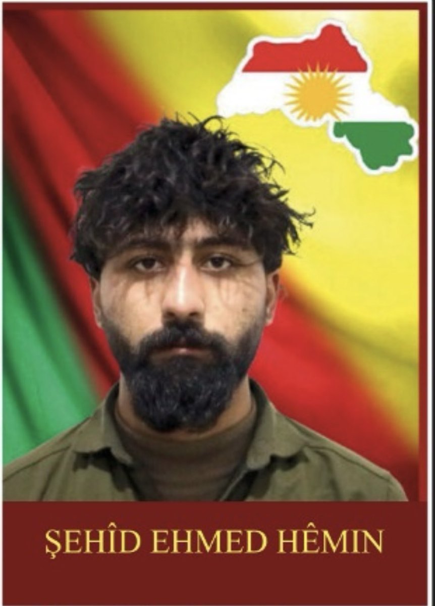 rojtevkurdi's tweet photo. Şehîdê yekîtîya gelê kurdistanê, ehmed hêmin. Cihê te bihuşt be. 
#kurdistan #rojava #başur #rojhilat #bakur #kerkuk #şehîd https://t.co/inVF5sdbku