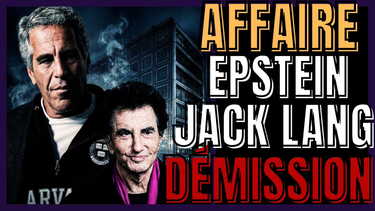 GoldoClak's tweet image. 🔥JACK LANG FORCÉ DE DÉMISSIONNER - LES LIENS CACHÉS AVEC EPSTEIN RÉVÉLÉS
✨youtube.com/watch?v=szNtX7…✨
#Affaire #Epstein #EpsteinFiles #JackLang #démission #CarolineLang #Cinema #Lille #Nord #prostitution #mineur #ministre #culture #Mitterrand #France