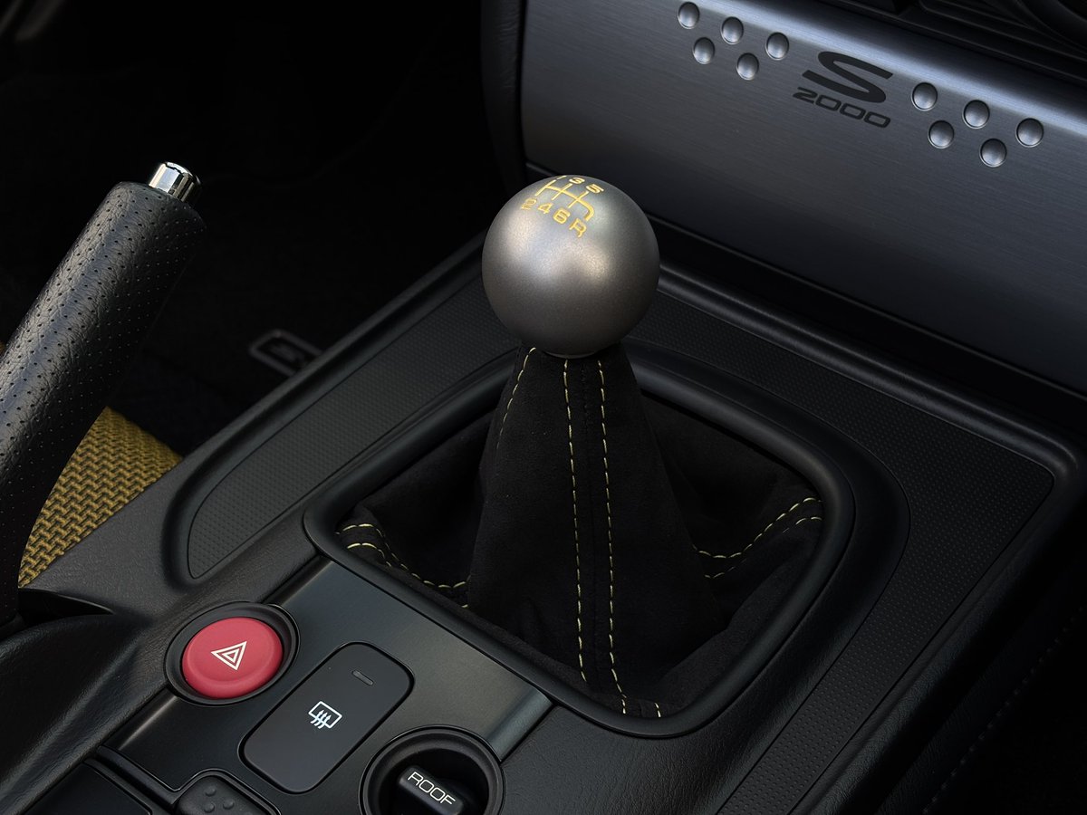 ホンダ NSX タイプS用 純正 チタンシフトノブ NSX Type S用純正チタンシフトノブ #これを見た人は愛車のシフトノブ