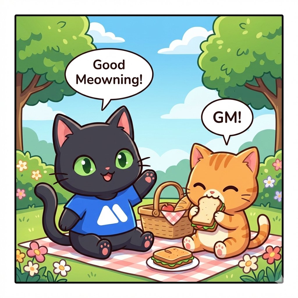 #MEXCCat GMeowning! Enjoy a sandwich or a cup of coffee before the start of the day!🥪☕️☀️

#MEXC🐈‍⬛#MEXCScam🐈‍⬛#BoycottMEXC🐈‍⬛#CancelMEXC