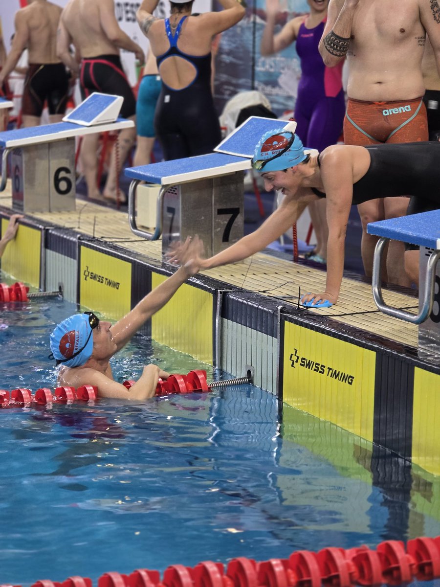 cnrivalia's tweet photo. Nuestros nadadores a tope en el 
4x50 Libre Mixto y 4x50 Libre Masculino y femenino #RivaliaNonStop
CTO DE ESPAÑA NATACIÓN MÁSTER CASTELLÓN https://t.co/5pnOKxL4aU