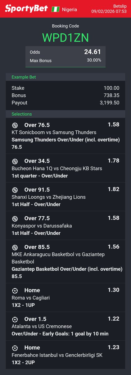 WPD1ZN

Football vs Basketball 
24 ODDS