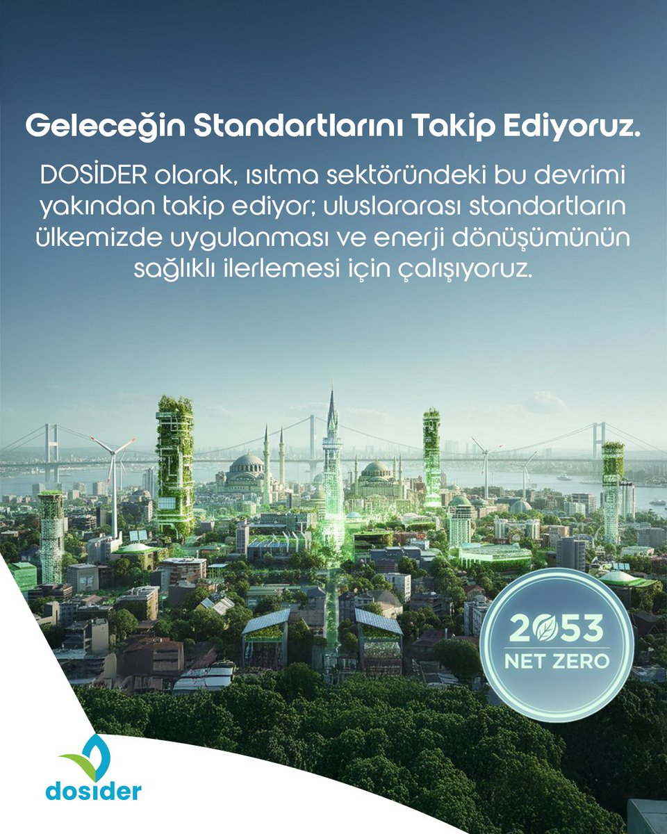 Geleceğin ısınma teknolojilerinde başrolde tek bir molekül var: Hidrojen! 💧🔥

DOSİDER olarak biz de sektörümüzün bu büyük değişimine rehberlik ediyor, teknolojik gelişmeleri ve küresel standartları ülkemiz adına yakından izliyoruz. 🚀

#Dosider #hvac #temizenerji