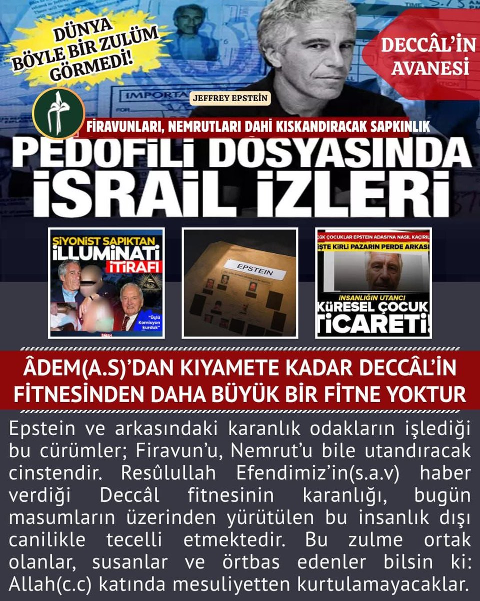 #Ahirzaman #kıyamet #alametleri #kıyametalametleri #Epsteindosyalari #küfürtekmillettir