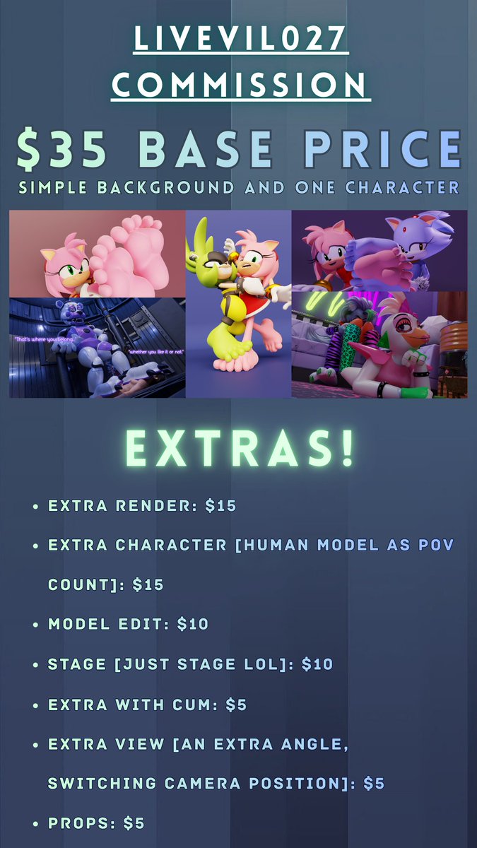 Livevil027🔞 (OPEN COMMS 1/3) tweet media