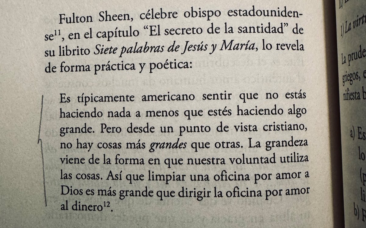 «¡Fieles en lo pequeño, muy fieles en lo pequeño!»