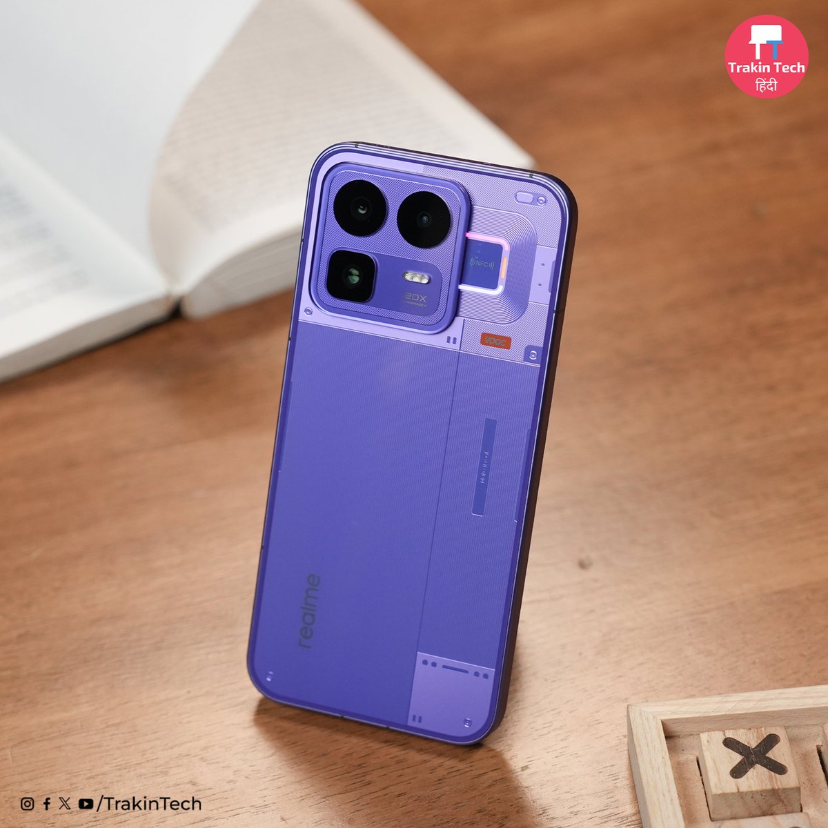 TrakinTech's tweet photo. How cool looking realme Neo 8 is, on a scale of 1 to 10? https://t.co/zLZY1DCOJf