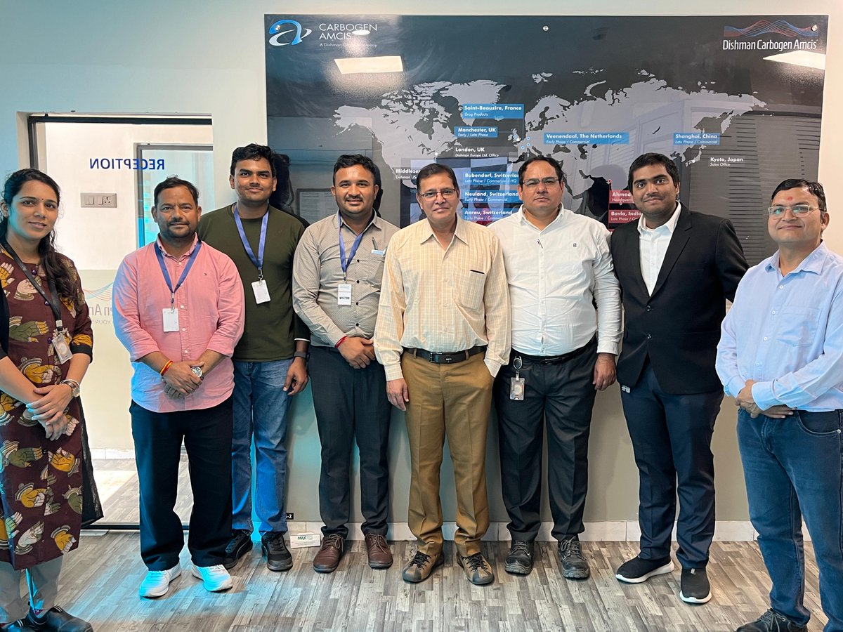 IMDCAL (Dishman Carbogen Amcis) tweet media