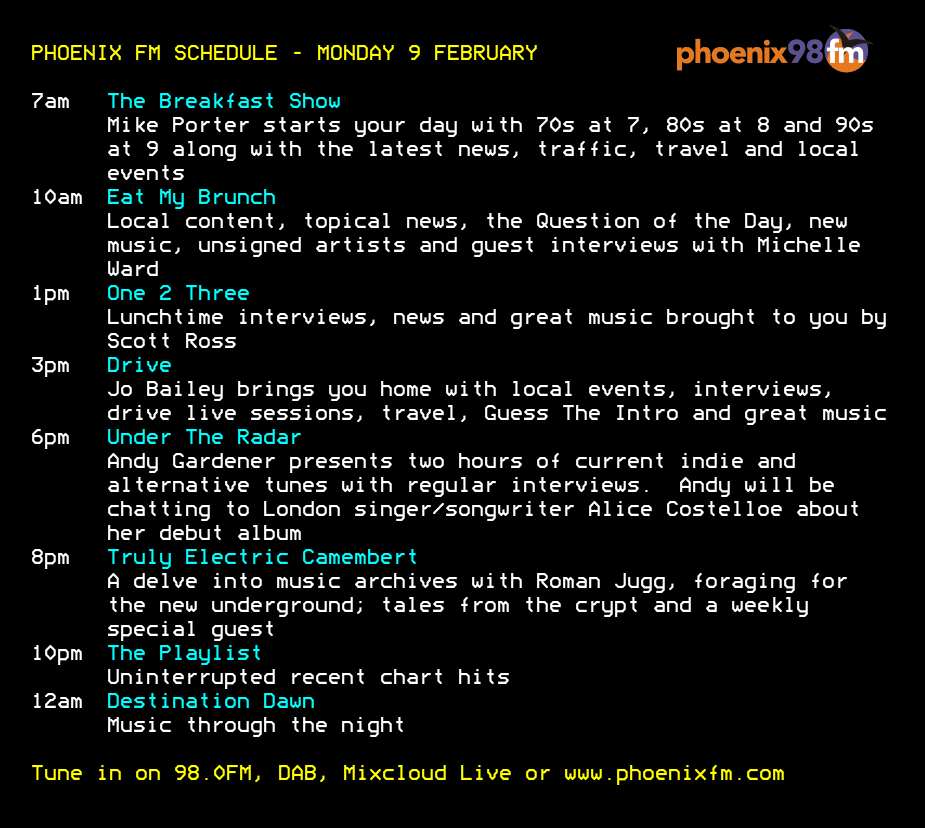 Phoenix FM (we're on 🦋) tweet media