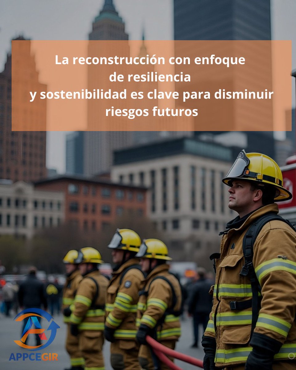 AppceArg's tweet photo. Reconstruir mejor es mucho más que reparar daños.
Es intervenir con planificación, resiliencia y sostenibilidad para reducir riesgos futuros y proteger a nuestras comunidades.

#APPCEGIR #GestiónDelRiesgo #ProtecciónCivil #Emergencias #Resiliencia #Prevención #ReducciónDeRiesgos https://t.co/KAjFxNMQpn
