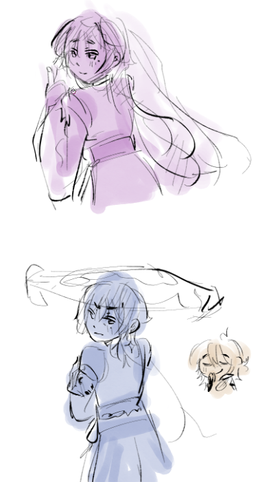 ✧* Tails (on yuri college)✧ tweet media