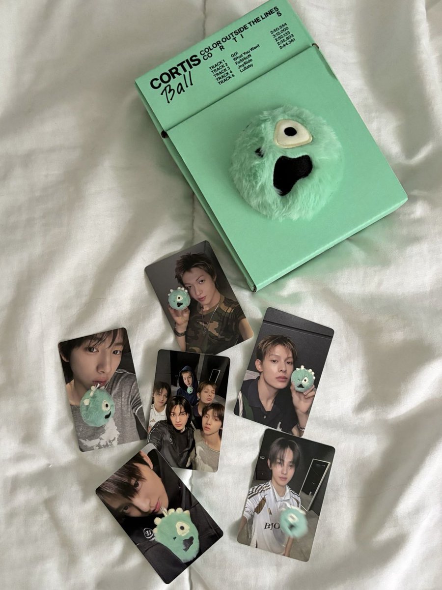 my cortis ball album finally arrived
