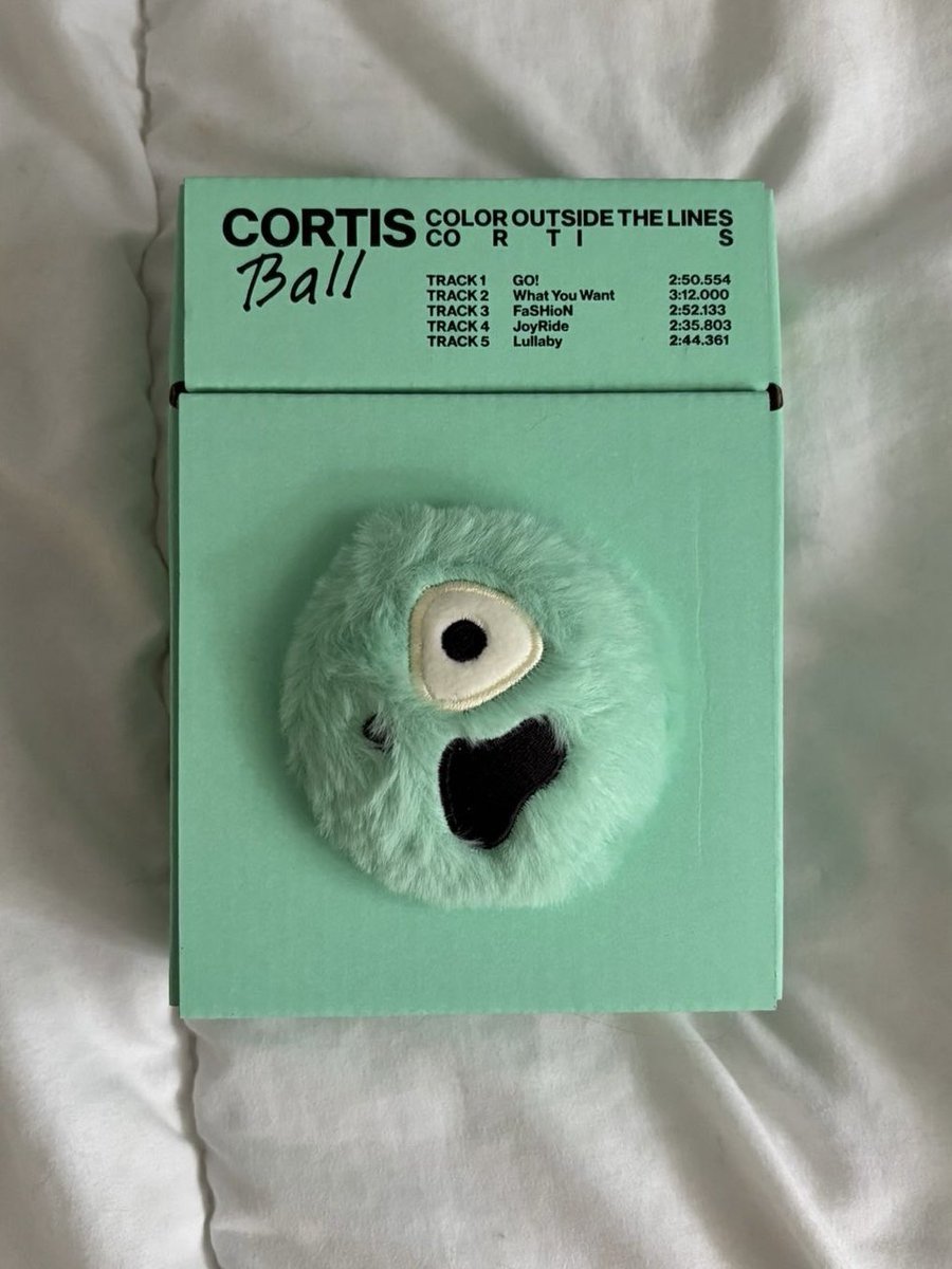 my cortis ball album finally arrived