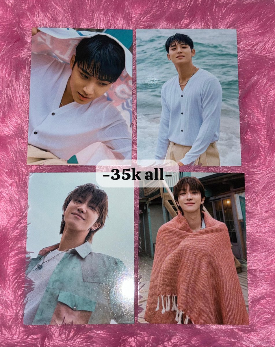 #wts pc stf kit version official
ready ina
excl adm shopee 

#SEVENTEEN