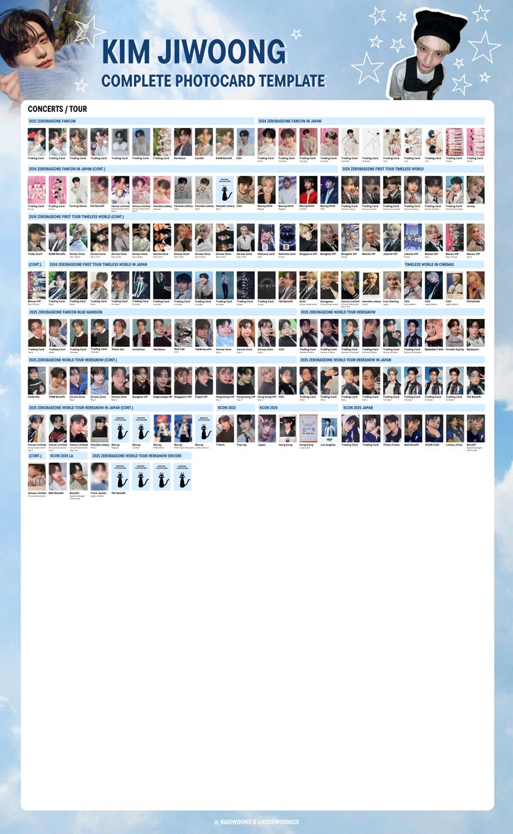 _nabiwoong's tweet image. kim jiwoong ♡ complete photocard template | list

last update : 09.02.2026
➕ re-flow pcs + qq music, nsn taipei fs + winner pcs, h&amp;amp;n encore, shanghai popup

drive : drive.google.com/drive/mobile/f…

김지웅 キムジウン 金地雄 ZEROBASEONE 제로베이스원 ZB1 제베원 포카 리스트 ゼベワン トレカ