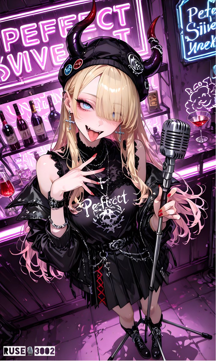 【NOXY VALENCIA】
ノクシー・ヴァレンツィア
JAZZクラブのステージに立つJAZZシンガー🎙
ステージがない時は店員。
表向きは陽気でひょうきんな面を持つが
ウラでは無口でクールな皮肉屋
ヨルアとは双子で聞き役になることが多く
たまに無理をしているヨルアを見るのが嫌い。