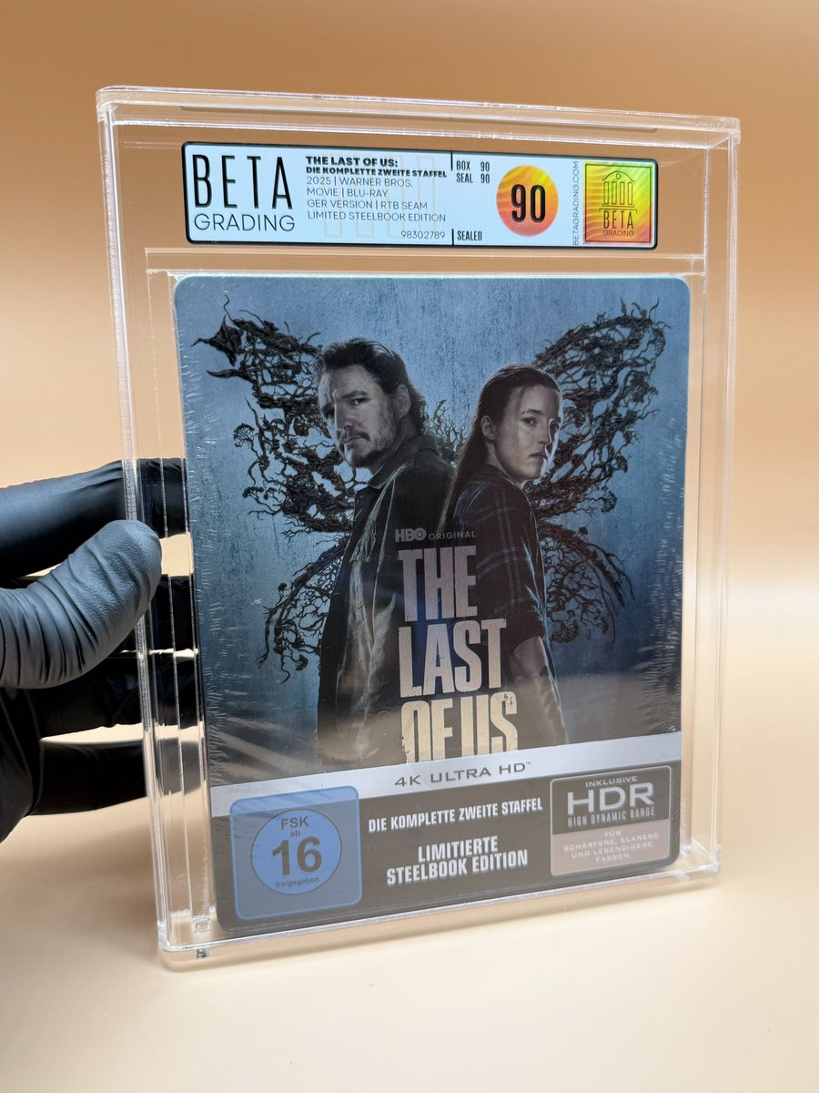 The Last of Us:
Die komplette zweite staffel
2025 | Warner Bros.
Movie | Blu-ray
GER Version | RTB Seam 
Limited steelbook edition
BG90 | owner: unknown on X

#betagrading #thelastofus #thelastofuspart2 #movie #grading