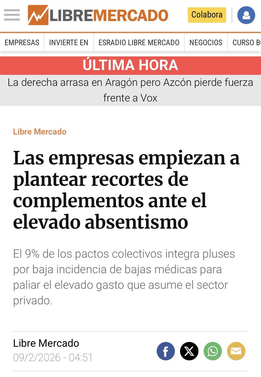 El Gobierno, con sus políticas, está hundiendo a la clase media española y a la competitividad de las empresas.