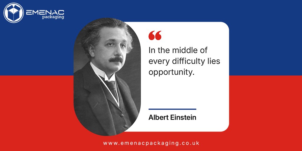 In the middle of every difficulty lies opportunity.
Albert Einstein

📝 emenacpackaging.co.uk
𝐄𝐦𝐚𝐢𝐥: sales@emenacpackaging.co.uk
𝐂𝐚𝐥𝐥 𝐧𝐨𝐰: 0800 3688638
.
.
#EmenacPackagingUK #wednesdaywisdom #wednesdaymotivation #custompackaging #customboxes #luxurypackaging