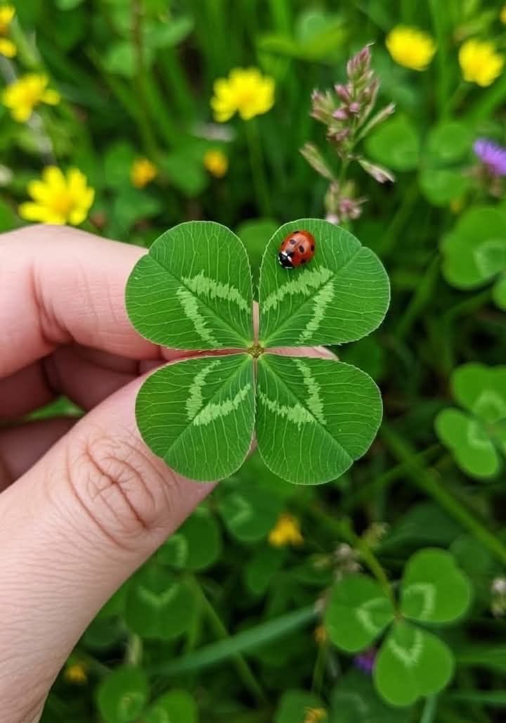 Don't ignore this lucky 4 leaf clover, and you'll have the best year of your life.