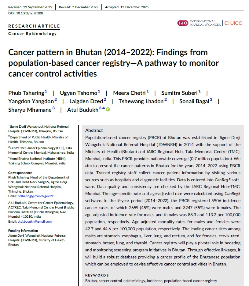 CCE, TMC-Cancer registries tweet media