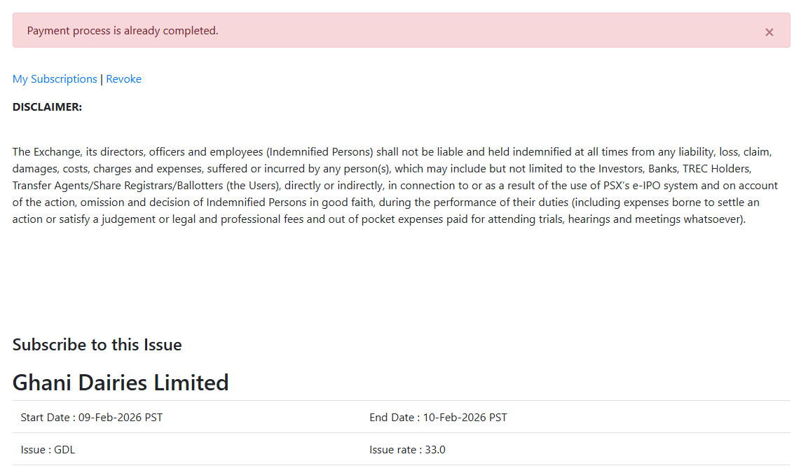 Subscribed and paid, let see what it brings to .....
#Ghani #GhaniDairies
#psx