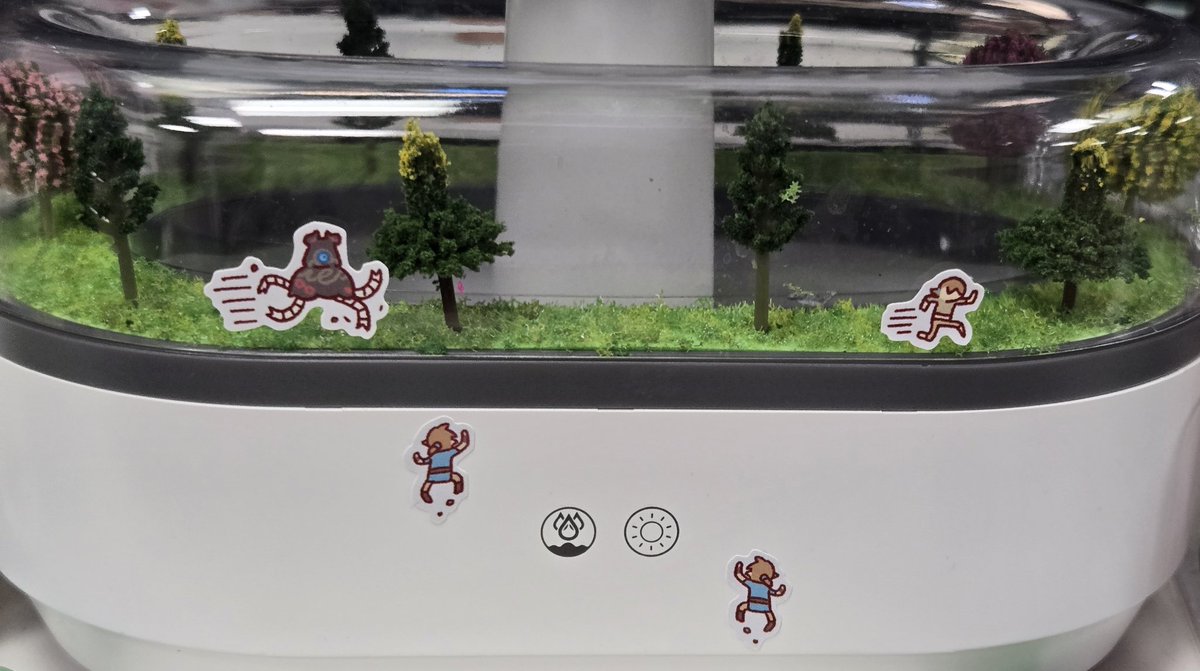 앍
스티커 사용예시 받았는데 너무 귀여월 (가습기래요)