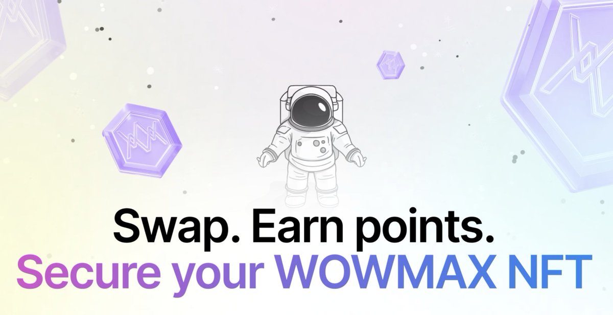 Bonus quest by <a href="/WowmaxExchange/">WOWMAX.Exchange</a> is now live in Season 06.

The cross-chain DEX aggregator is optimizing trades across Soneium, ensuring the best rates for every swap.

Score Portal: portal.soneium.org/en

Quest: Execute swaps on Wowmax on Soneium

Users may earn bonus score