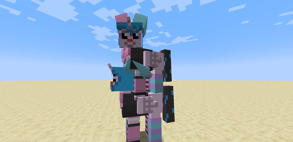 SymphonyDawn3's tweet photo. A funny bug I discovered XD
#tamers12345 #arinos #minecraft https://t.co/JmVwnZasDe