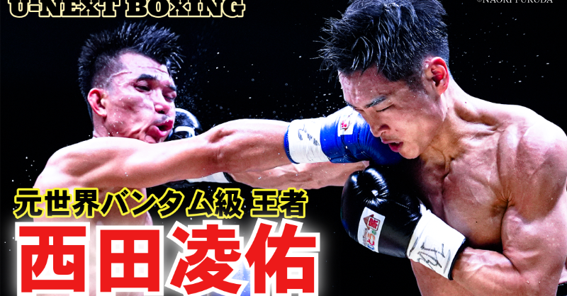 UNEXT_fight's tweet photo. ／
🎞️フルファイト期間限定公開
[U-NEXT BOXING]IBF世界バンタム級
西田凌佑 初防衛戦（12.15/'24 ）
＼

挑戦者ドーンスアを迎え撃った西田の圧巻KO劇をプレイバック！
@87__boxing

🔥🔥U-NEXT BOXING 特別編 🔥🔥
西田凌佑 IBFスーパーバンタム級 挑戦者決定戦
📅2.15㊐3㏘ 〜U-NEXT独占LIVE